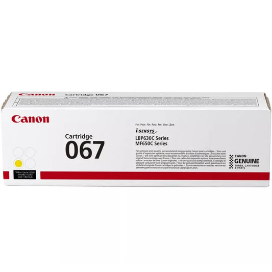 Canon-Toner-CRG 067 Y-MF65X Series - Yield 1250