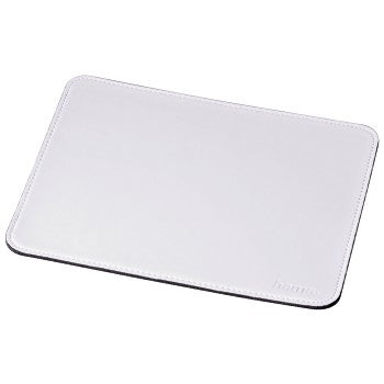 Hama Leather-Look Mouse Pad - White