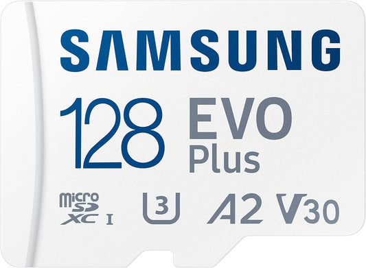 Samsung Evo Plus microSDXC 128GB Memory Card