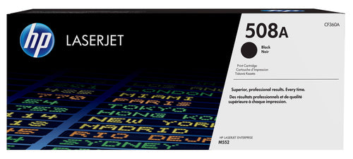 HP 508A Black LaserJet Enterprise Toner Cartridge