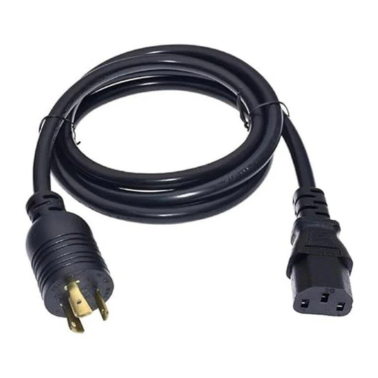 HP 2.3m C13 to NEMA 6-15P Power Cord